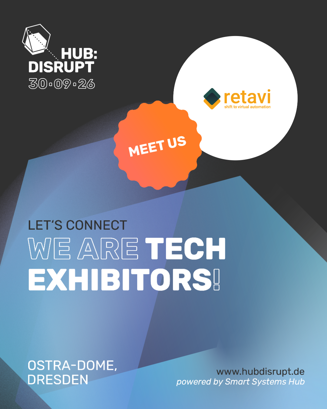 retavi auf dem hub:disrupt 2026 in Dresden