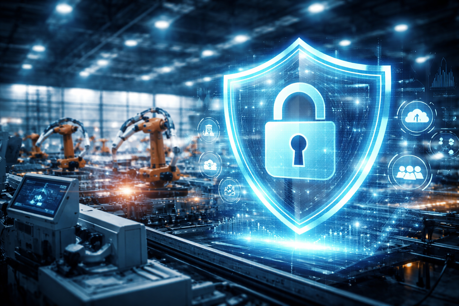 Cybersecurity in der industriellen Produktion nach IT-Standards