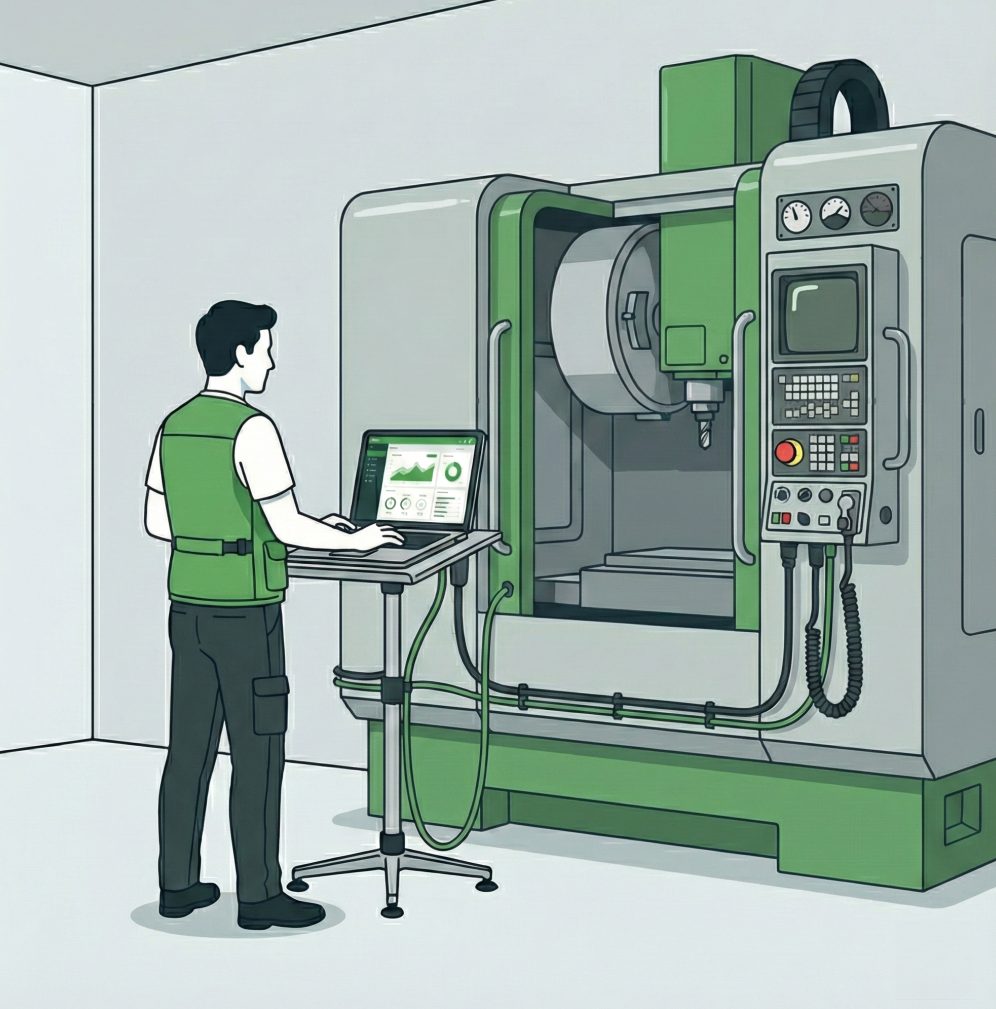 Steuerungsmodernisierung einer Bestandsmaschine mit dem retavi//Framework